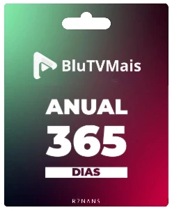 BluTV Recarga Anual 365 dias [Gift Card]