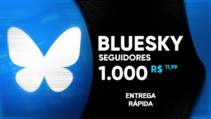 Seguidores bluesky PROMOCÃO - Redes Sociais