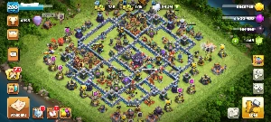 Conta Top Cv15 Lendária Clash Of Clans + 1000 Gemas