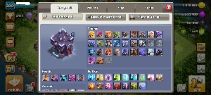 Conta Top Cv15 Lendária Clash Of Clans + 1000 Gemas