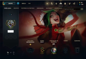 Conta upada a mão level 34 - League of Legends LOL