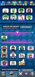 Conta Clash Royale nível 37 com 7 evoluções