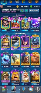 Vendo conta de Brawl star + Clash Royale - Brawl Stars