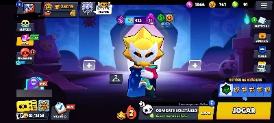 Vendo conta de Brawl star + Clash Royale - Brawl Stars