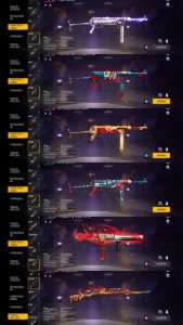 Conta Free Fire Com Conjunto Naruto Completo E Muito Mais