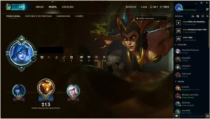 CONTA LEAGUE OF LEGENDS - TODOS OS CHAMPIONS E 90 SKINS LOL