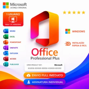 Office 2024 LTSC Professional Plus Vitalicio - Softwares e Licenças