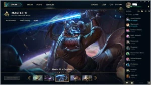 CONTA PLATINA V 47PDL 5.1K DE IP 20 CHAMPS 5 SKINS BARATA - League of Legends LOL