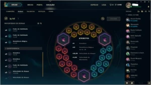 CONTA PLATINA V 47PDL 5.1K DE IP 20 CHAMPS 5 SKINS BARATA - League of Legends LOL