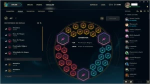 CONTA PLATINA V 47PDL 5.1K DE IP 20 CHAMPS 5 SKINS BARATA - League of Legends LOL