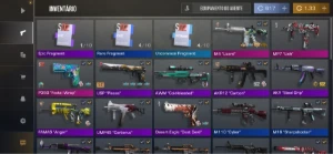 Conta Standoff 2 - Nível 114 + Várias Skins