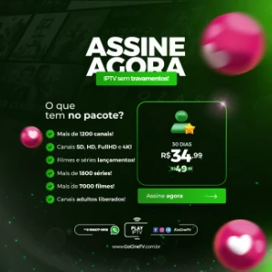 Melhor Iptv Do Brasil Tudo Liberado! - Assinaturas e Premium