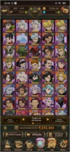 Conta nanatsu 7ds global quase 5kk cc - Outros