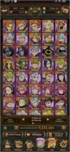 Conta nanatsu 7ds global quase 5kk cc - Outros