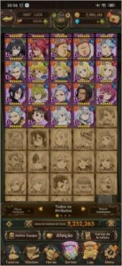 Conta nanatsu 7ds global quase 5kk cc - Outros
