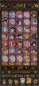 Conta nanatsu 7ds global quase 5kk cc - Outros