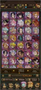 Conta nanatsu 7ds global quase 5kk cc - Outros