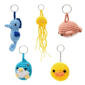 Kit chaveiros do mar - Artesanato e Personalizados