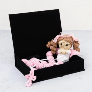Terço Anjinha em Amigurumi - Artesanato e Personalizados