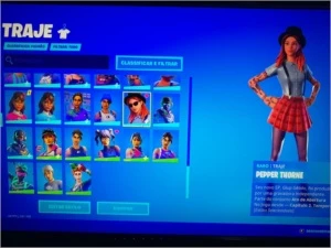 vendo conta de fortnite com muitas skins