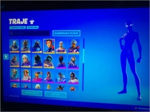 vendo conta de fortnite com muitas skins