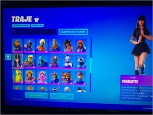 vendo conta de fortnite com muitas skins