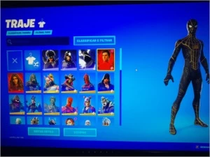 vendo conta de fortnite com muitas skins