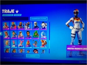 vendo conta de fortnite com muitas skins