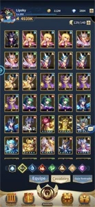 Conta saint Seiya Lendas da Justica - Saint Seiya Awakening SSA