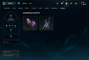 Conta Unranked com 32 Champs e 32 Skins - League of Legends LOL