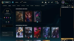 Conta League of Legends LOL