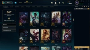 Conta League of Legends LOL