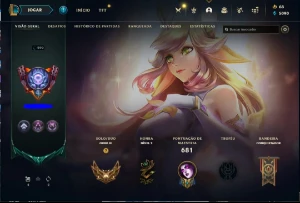 Conta lol 318skins Full champs - League of Legends