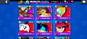 Conta Brawl Star + Clash Royale + Clash of Clans - Brawl Stars