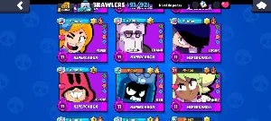 Conta Brawl Star + Clash Royale + Clash of Clans - Brawl Stars