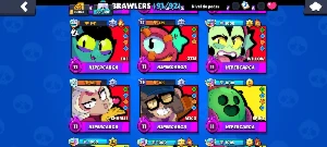 Conta Brawl Star + Clash Royale + Clash of Clans - Brawl Stars