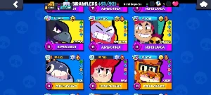 Conta Brawl Star + Clash Royale + Clash of Clans - Brawl Stars