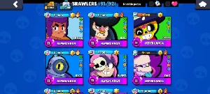 Conta Brawl Star + Clash Royale + Clash of Clans - Brawl Stars