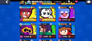 Conta Brawl Star + Clash Royale + Clash of Clans - Brawl Stars
