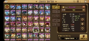 Summoners War Global com Luci Leo Liam Verad Zaiross Bastet