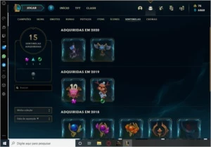 CONTA LOL 100 SKINS >>> VARIOS CHAMPIONS >>> GOLD 3 - League of Legends