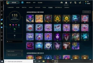 CONTA LOL 100 SKINS >>> VARIOS CHAMPIONS >>> GOLD 3 - League of Legends
