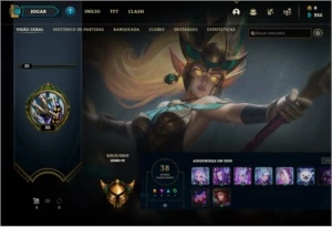 CONTA SMURF PROMOÇÃO + [BRINDE] - League of Legends LOL