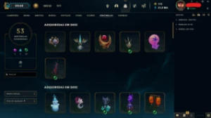 Conta De Lol Com 568 Skins - League of Legends