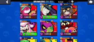 Conta de Braw super upada - Brawl Stars