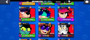 Conta de Braw super upada - Brawl Stars