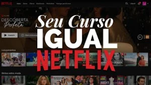 Pagina Modelo [ Netflix ] Vídeo Aula + Projeto Pronto - Cursos e Treinamentos
