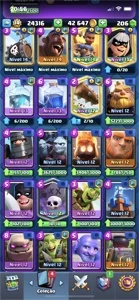 Conta clash royale nível 14