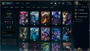 Conta no league of Legends LOL