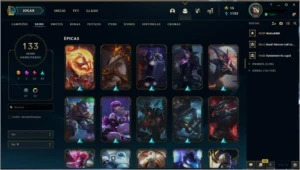 Conta no league of Legends LOL